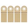 3/4Pcs Multi-tool Blades Set Quick Release Oscillating Blades for Cement Ceramic Tile Polishing Grinding Universal Swing Blades