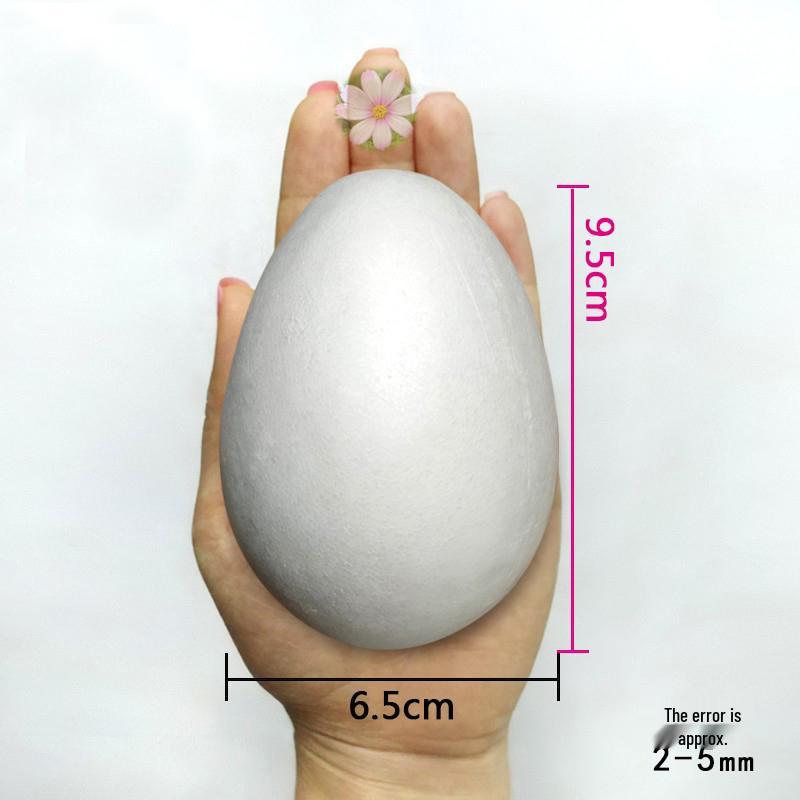 Large Foam Egg-Shaped Flower Bud for Rose, Poppy & Hyacinth Art