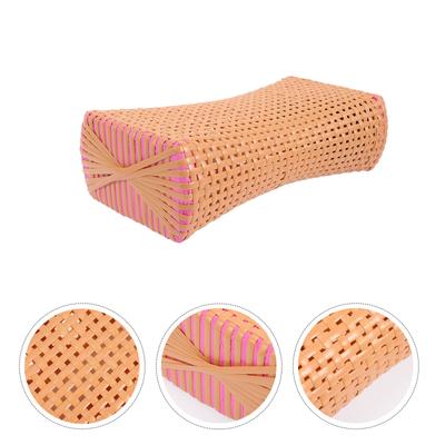 Yatak Yastıkları Sauna Boyun Desteği Nefes Alabilen Baş Desteği Ayak Spa/Banyo Masaj Aleti Isıtmalı Yaz Bambu Dokuma