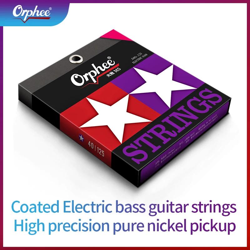 Orphee 4/5/6-String Bass Guitar Strings High Carbon Steel Hexagonal Core Nickel Plated Wound Guitarra Guitar Parts & Accessory