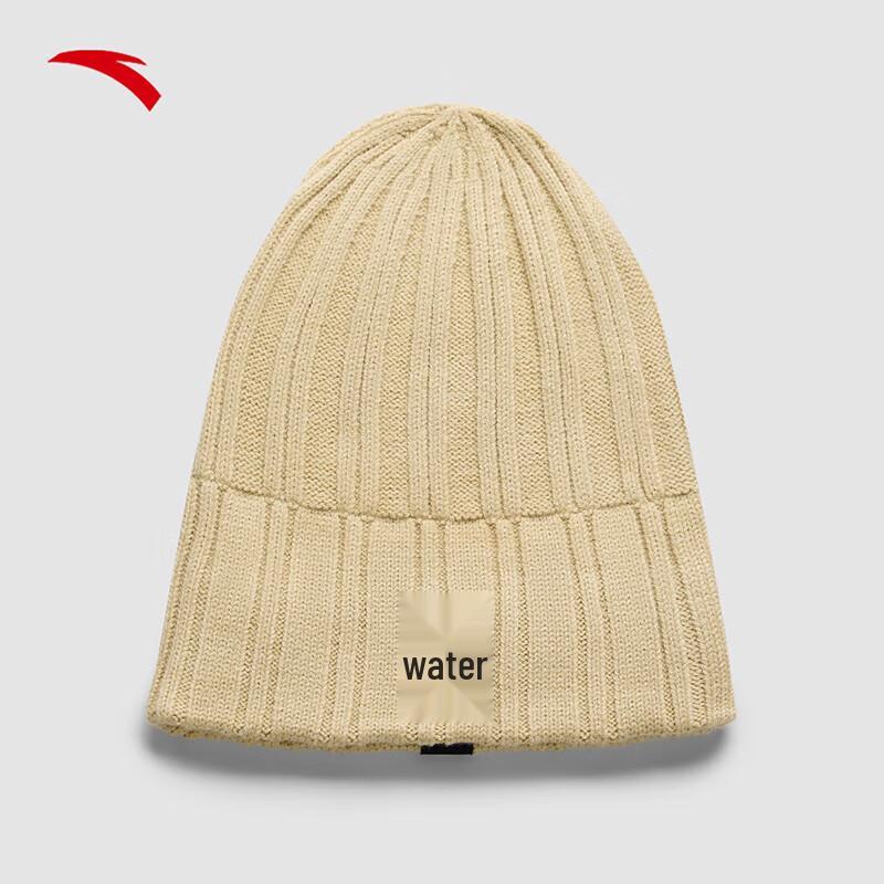Anta Unisex Ribbed Beanie Hat One Size