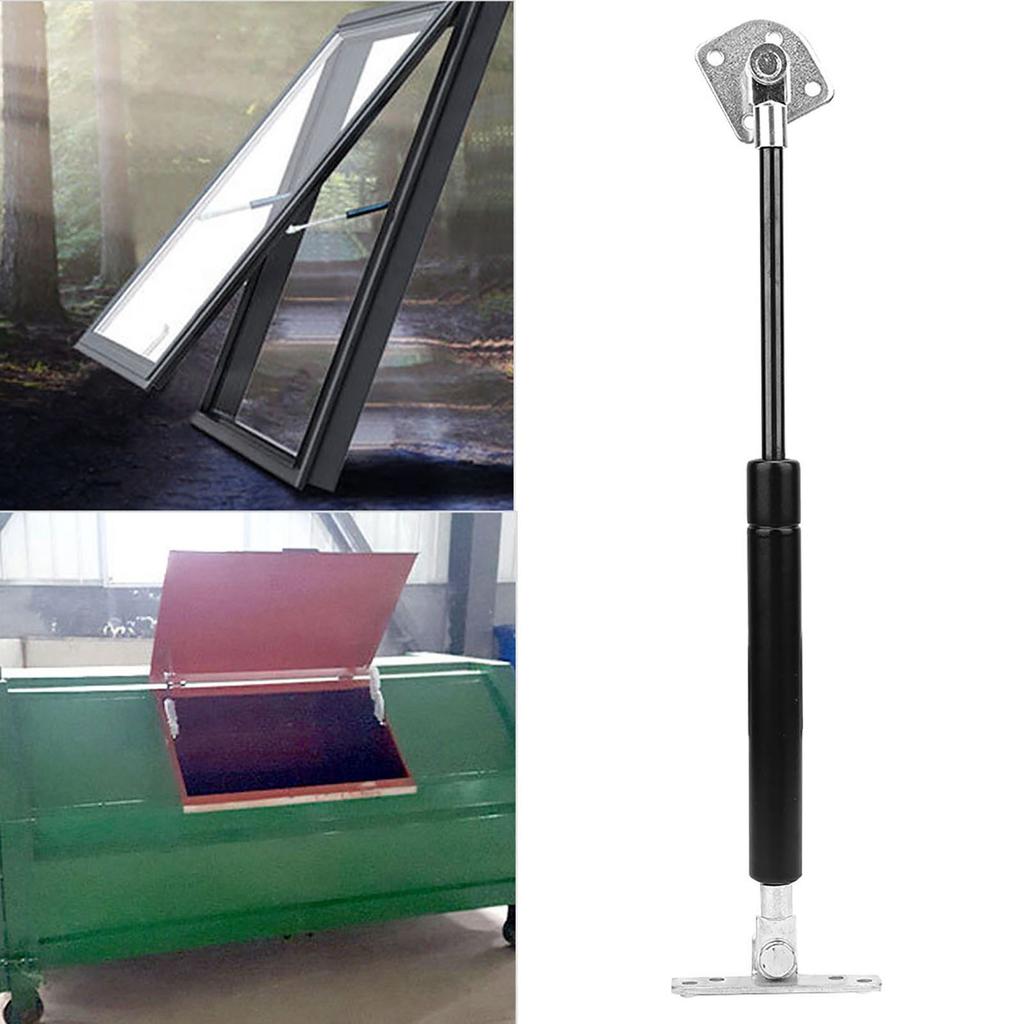 Heavy Duty Gas Spring Hydraulic Rod Mechanical Gas Spring Central Distance 290mm Stroke 100mm