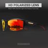 3 Stück Polarisierte Sportsonnenbrillen mit Camouflage-Rahmen - Winddicht, Sanddicht für & Aktivitäten, Inklusive Reinigungstuch