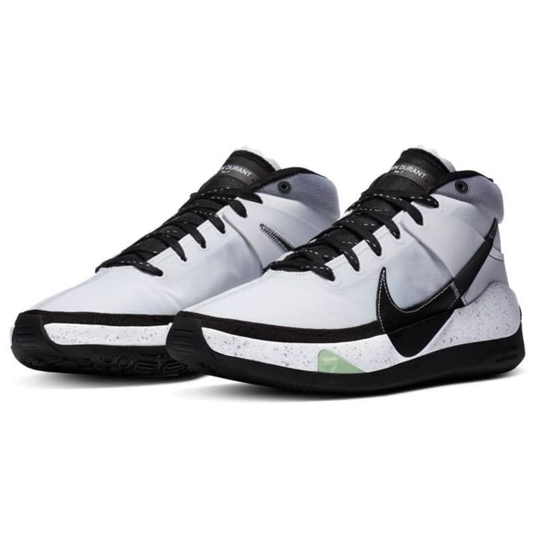 Nike Zapatillas Unisex KD 13 TB Pure Platinum Blanco Negro CK6017-100