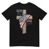 Stand For The Flag Kneel For The Cross Patriotic Faith TShirt