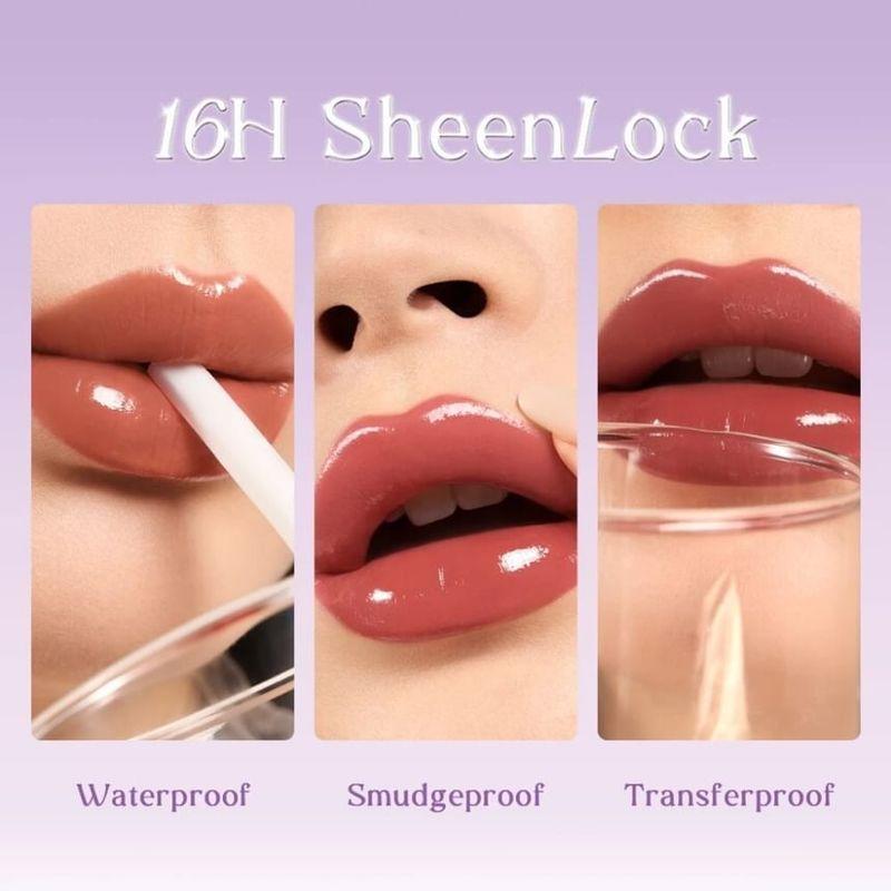FOCALLURE - Sheen Lock Satin Glow Lip Cream - 2 Colors