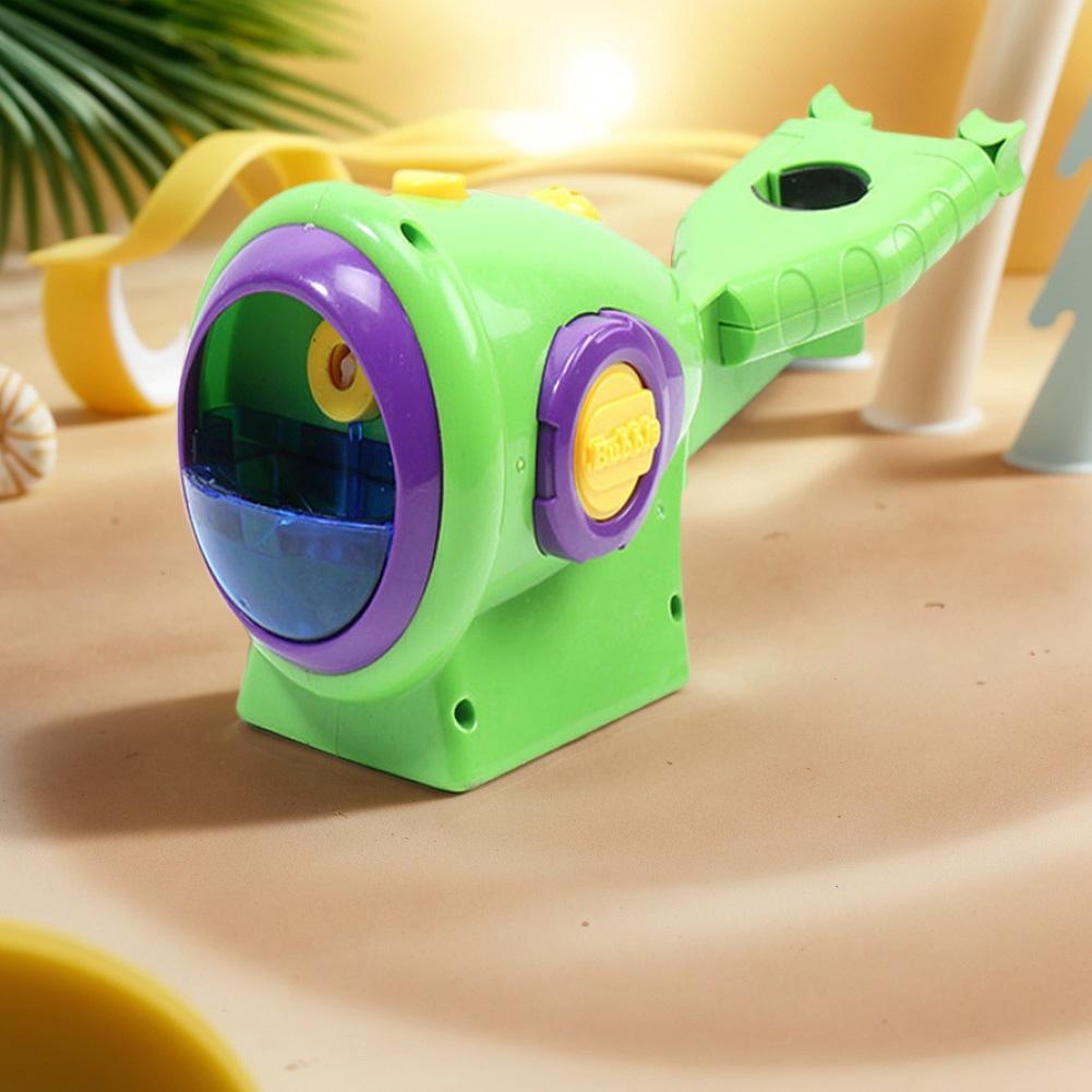 

Electric Bubble Machine for Bicycle with Glow Light One-Button Automatic Bubbles Fun Riding Accessory Motorcycle Bike Parts зелёный