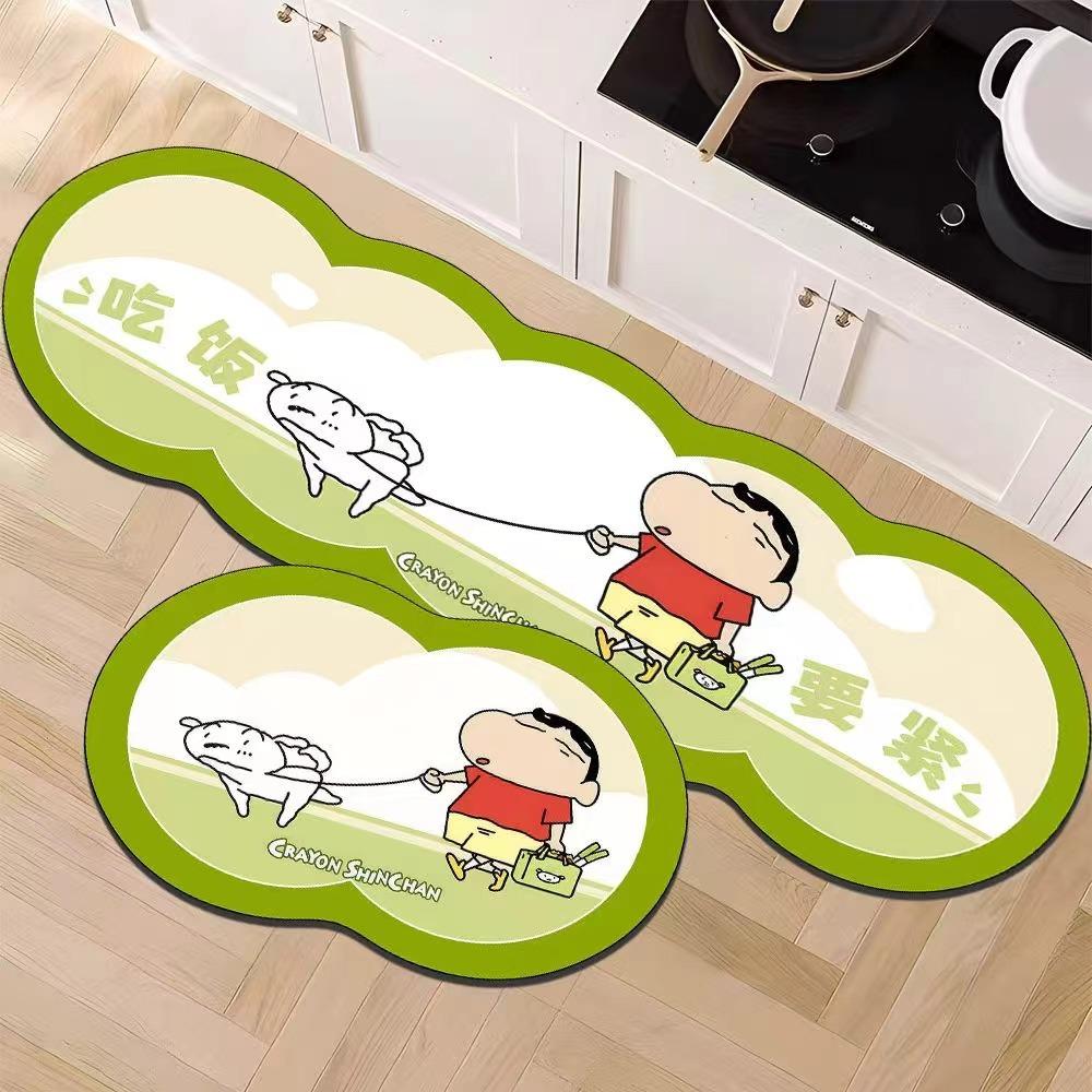 Buntstifte Kleine Neue Fußmatte Haushalt Küche Weiche Kieselgur Fettabweisende Fußmatte Cartoon Saugfähig Schnelltrocknende Fußmatte