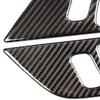 Stylish Carbon Fiber Inner Door Handles Bowl Trim For Ford Mustang 2015-2017