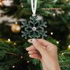 Christmas Snowflake 'I Love You' Projection Pendant & Tree Decoration
