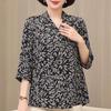 Elegant Summer Tops for Women Vintage Clothing Plus Size Casual Long Sleeve Shirts