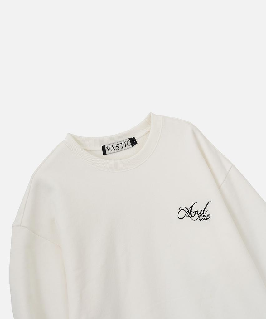 VASTIC And Setup Sweatshirt_Ivory