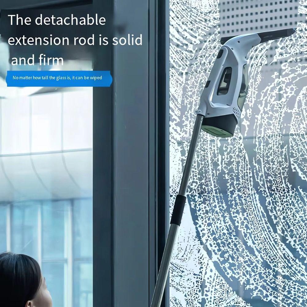 Portable Design Handheld Window Cleaner Water Spray Function Window Vacuum Cleaner  Glass Cleaning