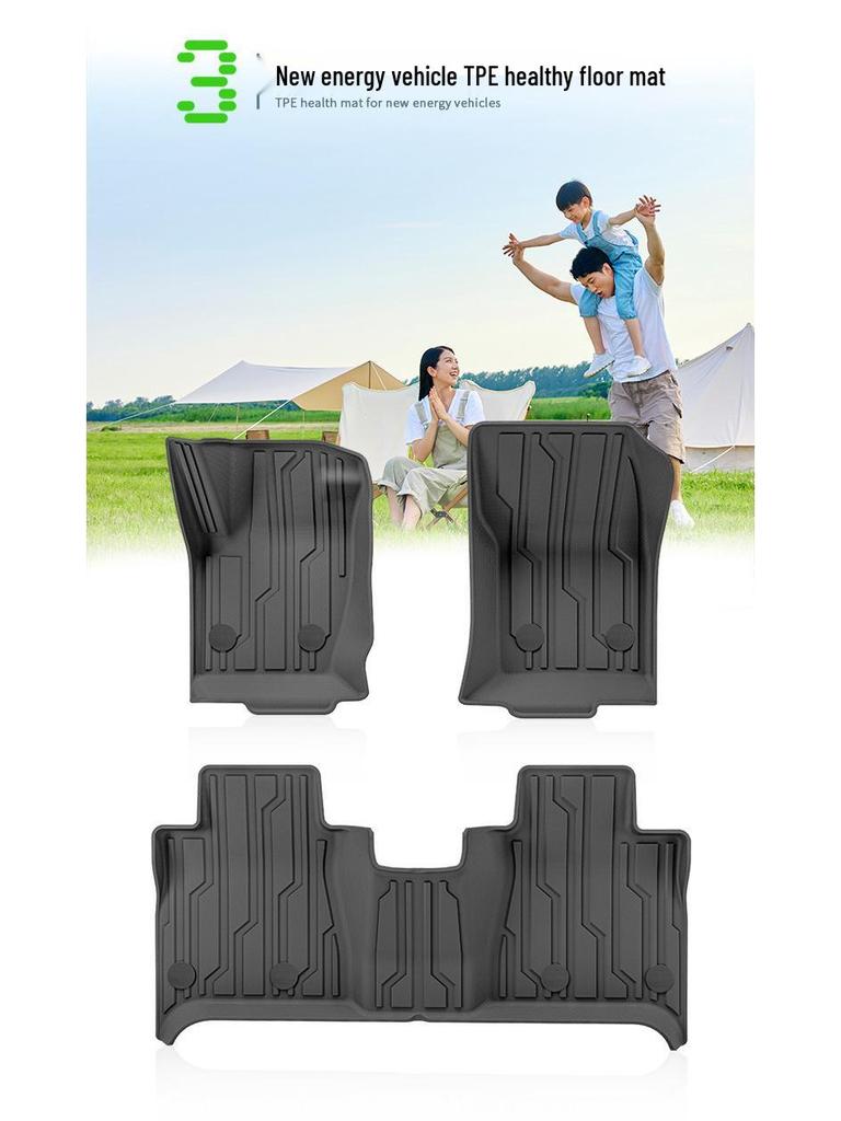 Eco-Friendly TPE Car Mats for 23 Haval H5: Custom-Fit Floor and Trunk Protection