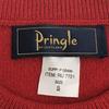 Pringle of Scotland Wool Argyle Sweater [Men S/Red] Knitted Top(USED)