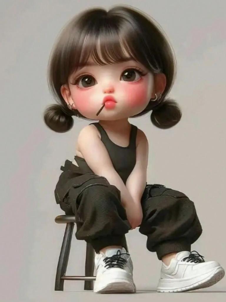 Skvělý design klíčenky pro ležérní dívku je ideální pro zdobení DIY taštiček na klíče od auta a je tak dokonalým dárkem pro ostatní.