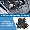 Hood Latch Assembly for Honda Civic 2016-2021 Engine Hood Latch Lock Release No.74120TBAA01 1 Pc