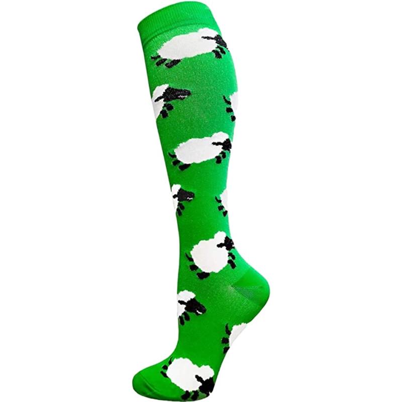 58 Styles Men Women Compression Socks Fit For Sports Varicose Veins Socks Animal Outdoor Running Cycling Long Pressure Stockings