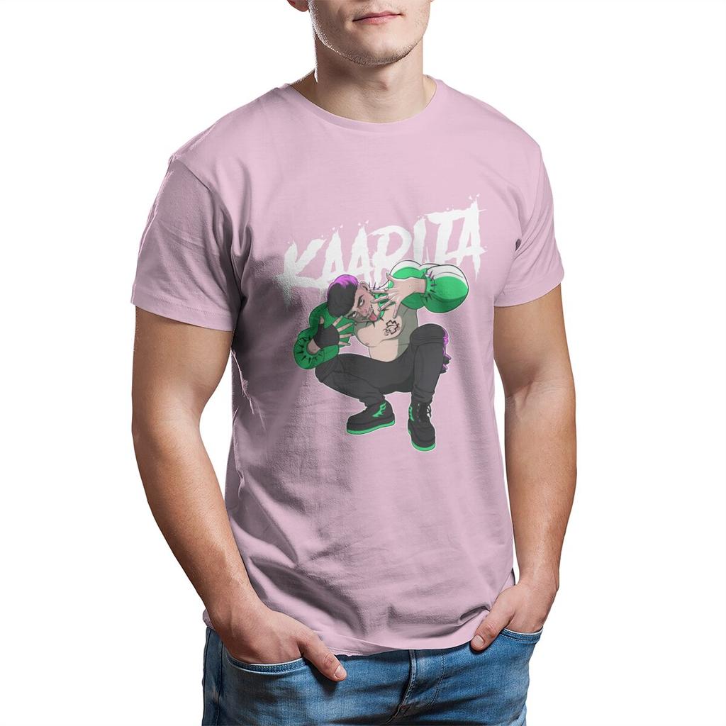 Kaarija Eurovision Cha Cha Cha Men's T Shirt  Leisure Tee Shirt Short Sleeve Crew Neck T-Shirt Cotton Classic Clothes