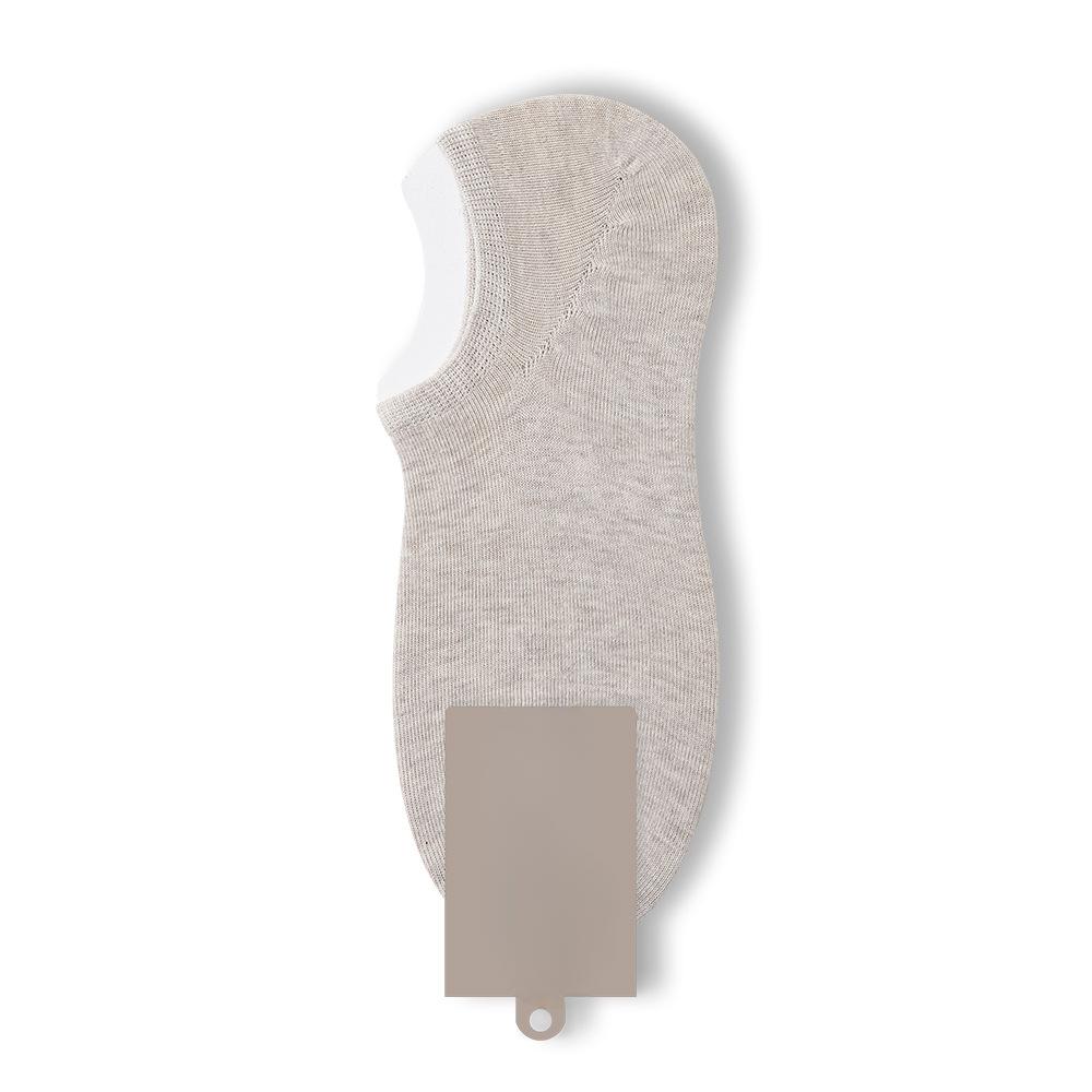 Men's Spring and Summer Style Cotton Thin Style Breathable Sweat Invisible Socks