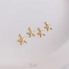 14K Gold-Plated Ocean Series Starfish Charm for DIY Jewelry - Bracelet, Necklace, Earrings, Pendant