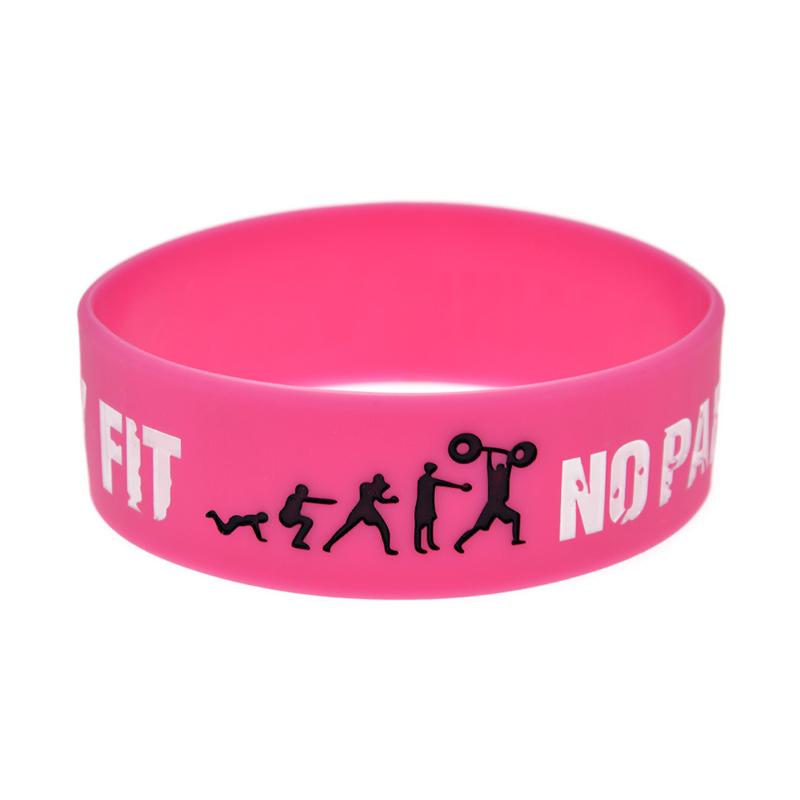 No Pain No Gain Silicone Bracelet For Men  Outdoor Basketball Wristband