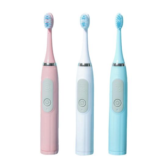 Electric Toothbrush Handheld Soft Bristle Waterproof Sonic Whitening Cleaning Toothbrush for Adults