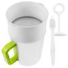 Colander Slag Separator Yoghurt Food Strainer Tea Filter Cup Filters Reusable Juice Fruit Sifter Mesh for Soybean Milk