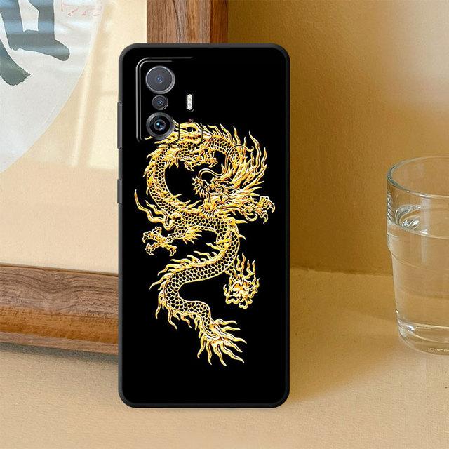 Silikon-Telefonhülle für Samsung Galaxy S23 5g S22 S20 Hinweis 20 Ultra 10 Plus 8 9 S21 Mode Chinesischer Tiger Drache Capa Cover
