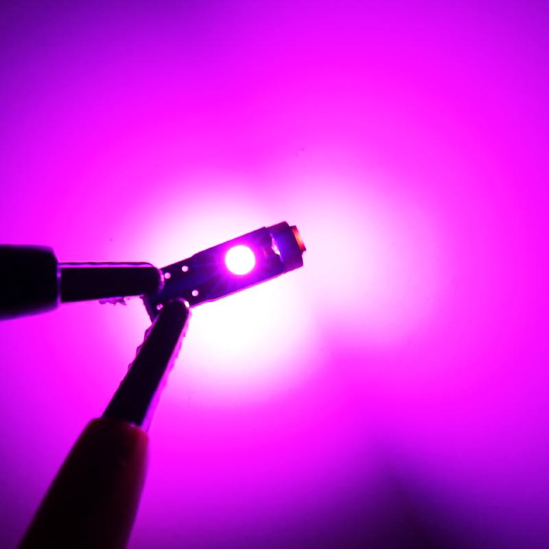 50/100Pcs T5 Led Bulb W3W W1.2W Led Canbus Car Interior Lights Dashboard Warming Indicator Wedge Auto Instrument Lamp 12V Green