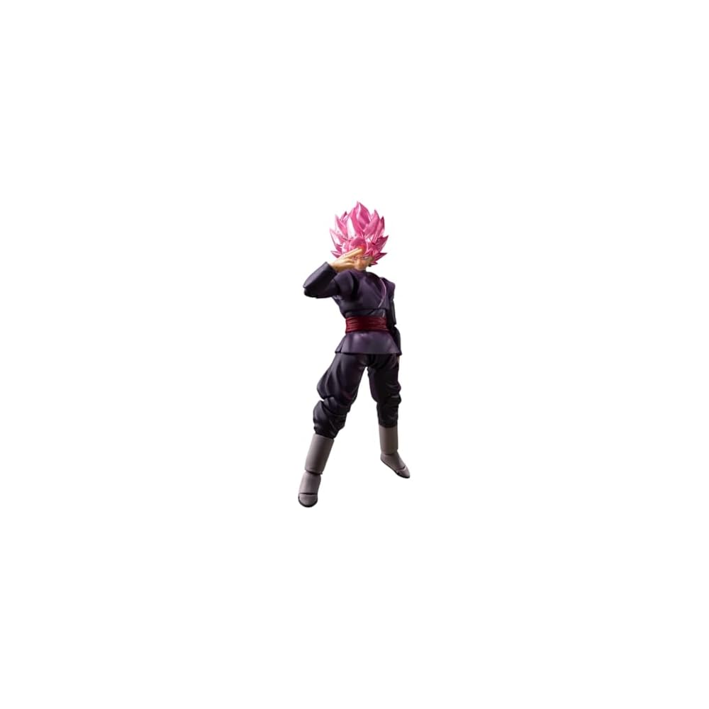 

TAMASHII NATIONS S.H. Figuarts Dragon Ball Super Goku Black Super Saiyan Rose 140mm PVC ABS Action Figure