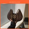 Retro Small Crossbody Bag Pu Leather With Letter Printing Design For Daily Urban Style