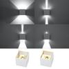 Luca white LED wall lamp IP54