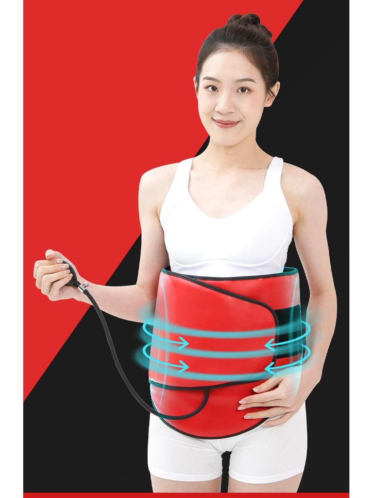 Intelligenter Mikrostrom-Fitness- und Schlankheitsgürtel für den Bauch mit Heizung, Akupunktur und EMS-Massage.