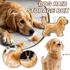 Transparent Dog Fur Storage Pendant Fur Storage Capsule DIY Accessories Portable Souvenirs Keychain Cute Pet Hair Container