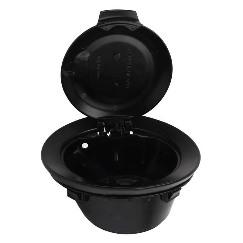 Tapa de Llenado de Combustible Negro Mate 68250120AA Tapa de Puerta de Gasolina de Repuesto para Dodge Challenger 2008- Llenador de Gasolina