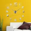 Room Home Decor Acrylic Environmentally Friendly DIY Wall Sticker Decal Clock Mirror Stickers