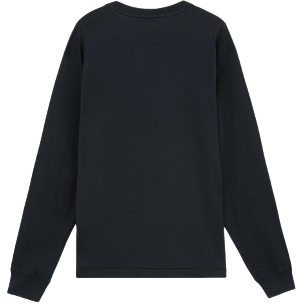 Stone Island Solid Color Logo Crew Neck Long Sleeve T-Shirt Men tops Dark-Blue K1S1521002-27S0013-V0020