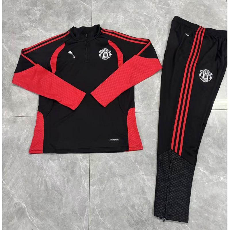 26-27 Half-Zip Long Sleeve Training Jersey Adult Team Sports Warm Up Top