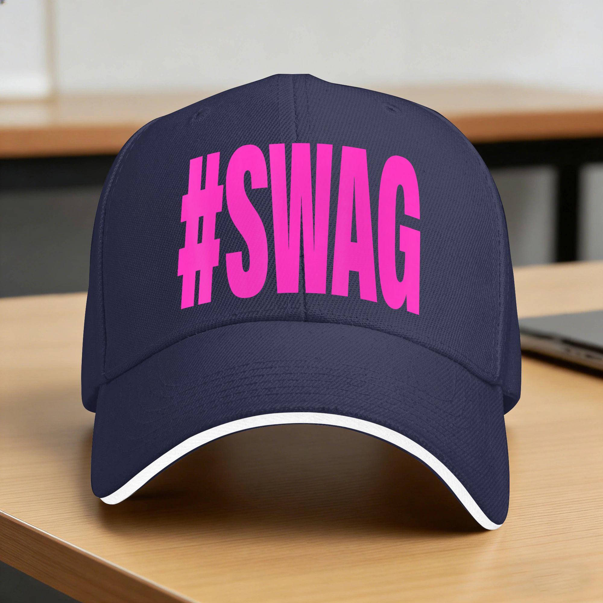 YIRAN Dayang hat Hashtag Swag T-shirt B0Gl6Sljyn Casual Baseballpet Outdoor Sportschool Truckerpet Zomer Zonwerend Dames Heren Y2K Grappige Baseballpetten One Size