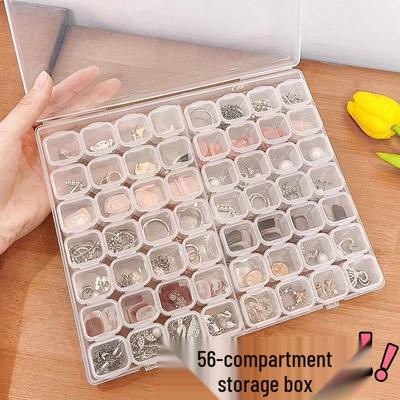 Transparenter Acryl-Schmuckorganizer für Halsketten, Ohrringe, Ringe und Ohr-Accessoires