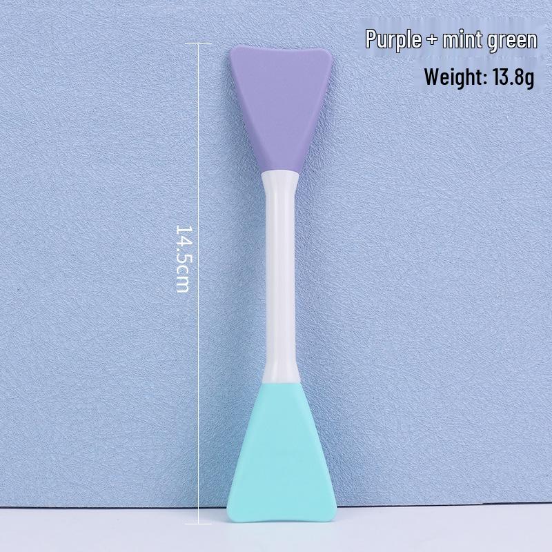 Dual-Ended Silicone Face Mask Brush with Replaceable Soft Head