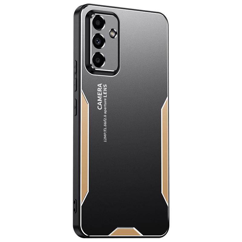 For Samsung Galaxy A55 5G Case Aluminum Alloy+TPU+PC Protective Phone Cover