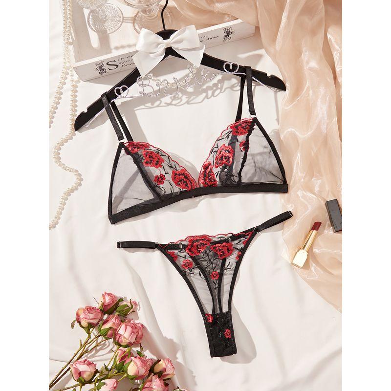 

Кросс Европейский и Американский Ретро Летний Кружевной Топ на Бретелях из Двух Частей Black M