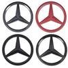 Car Sticker 1Pcs Car Front Grille Badge Decal Cover Emblem for Mercedes Benz W204 W205 W210 W211 W212 W213 C E Class GLA GLK ML 