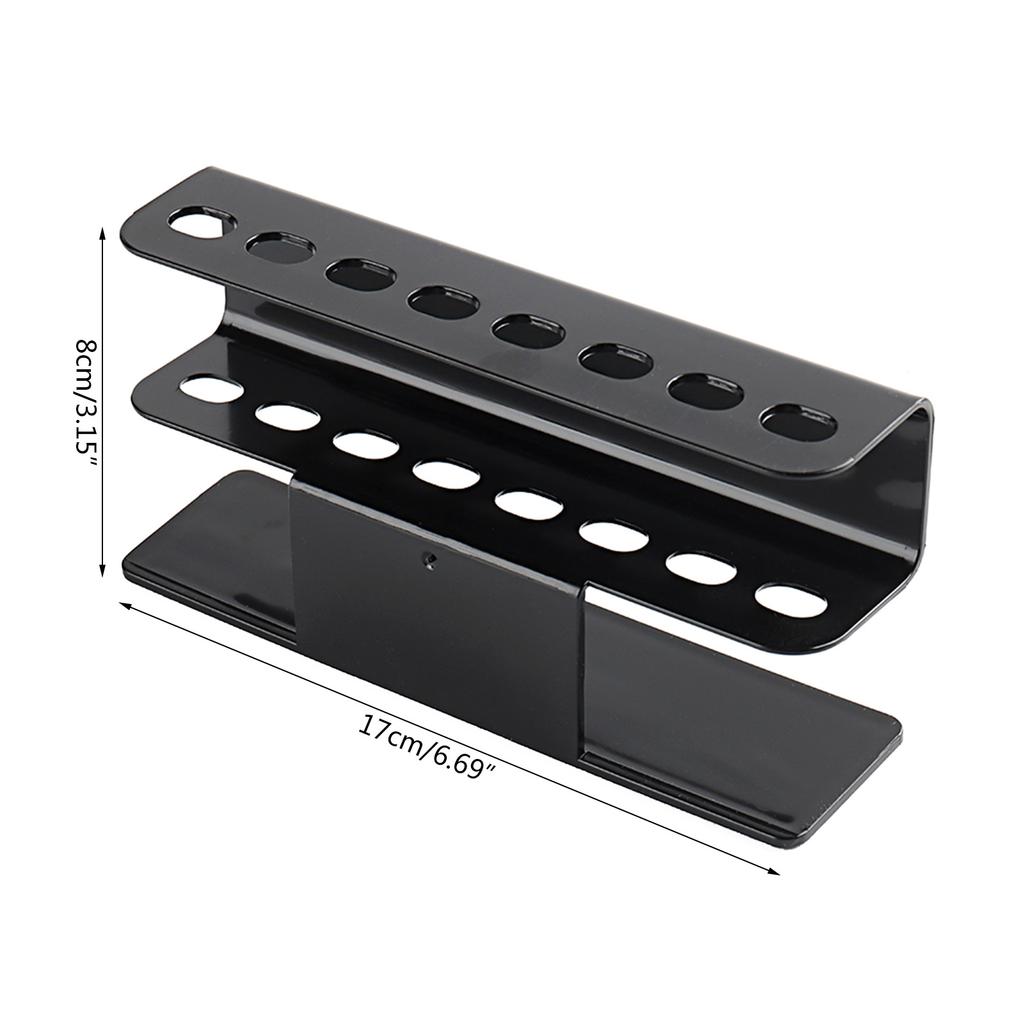 Tweezer Display Stand Durable Eyelash Extension Tools Storage Holder Tweezers Scraper Shears Organize Rack 8 Holes