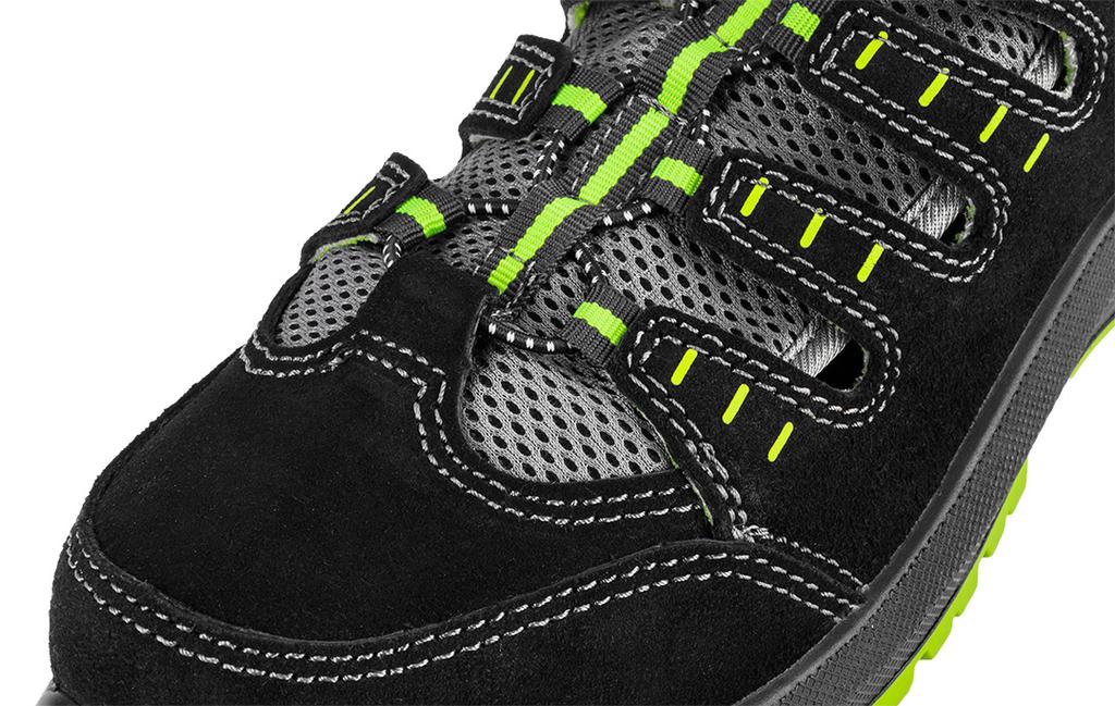 S1P SR work sandals, steel toe cap, steel anti-puncture insole, size 47