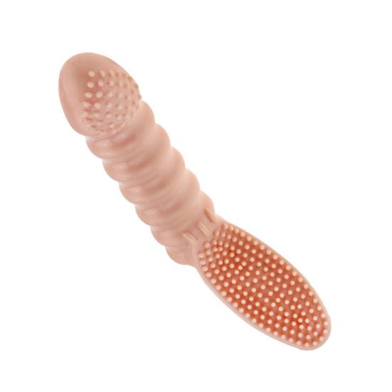 1Set Vibrator Thickening Increase Climax TPE Functional G Spot Sex Masturbator for Female