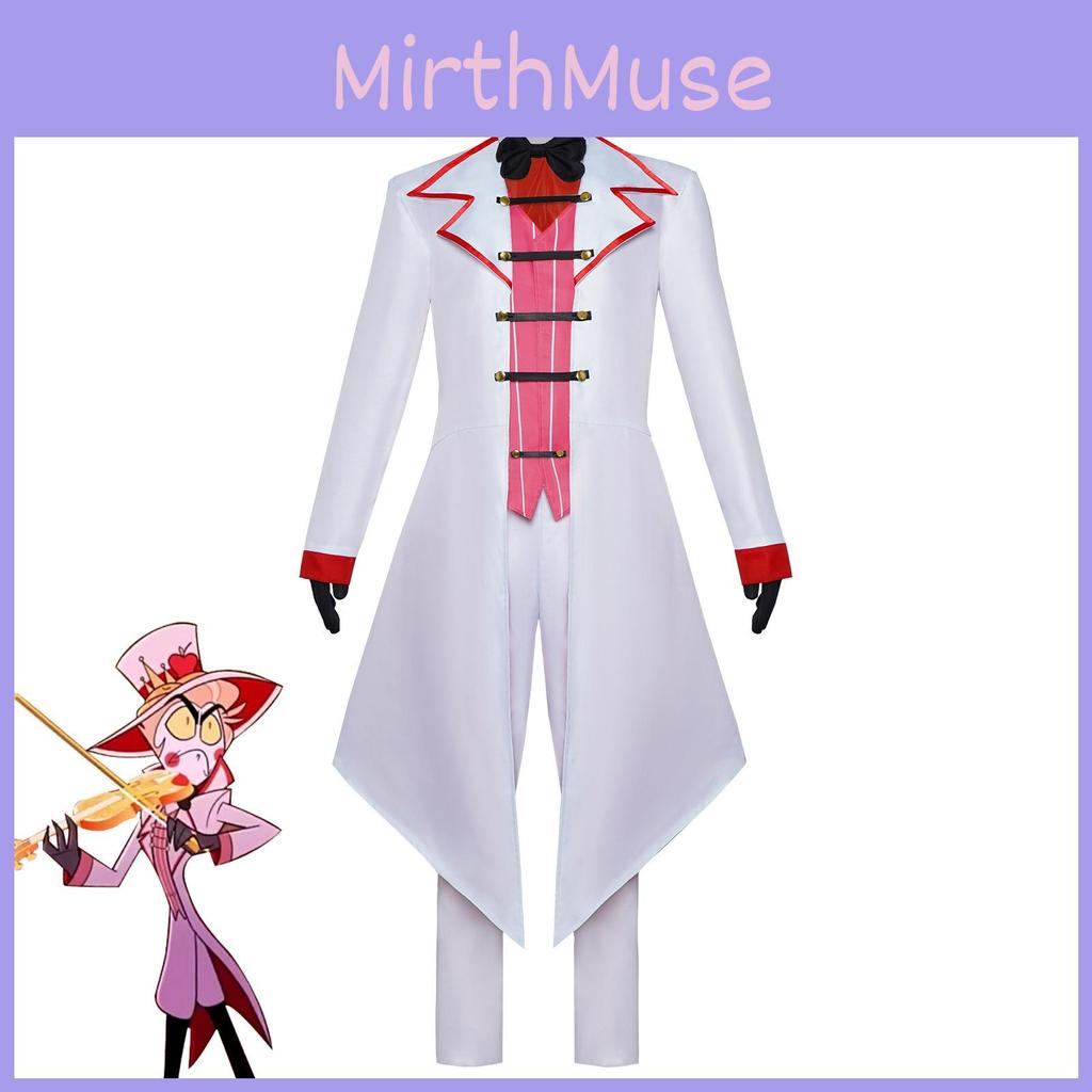 Hell Hotel Lucifer Costume In Devil King Lucifer Cosplay Outfit Fabric