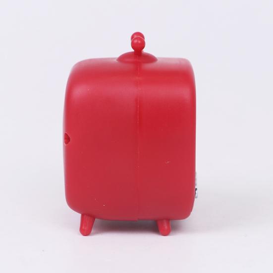 Chaveiro Micro TV Retrô Tela Luminosa Design Vintage Chaveiro com Efeitos Sonoros Clássicos Acessórios para Mochila